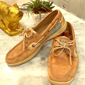 Sperry Shoes - Sperry Top-Sider Leather/Plaid Preppy (7.5)🌴☀️💕 Sperry Shoes - Sperry Top-Sider Leather/Plaid Preppy (7.5)🌴☀️💕